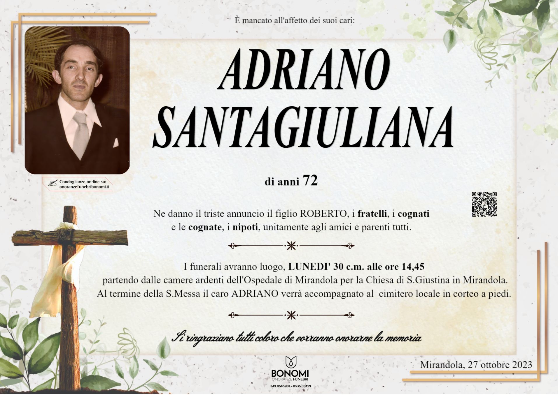 ADRIANO SANTAGIULIANA