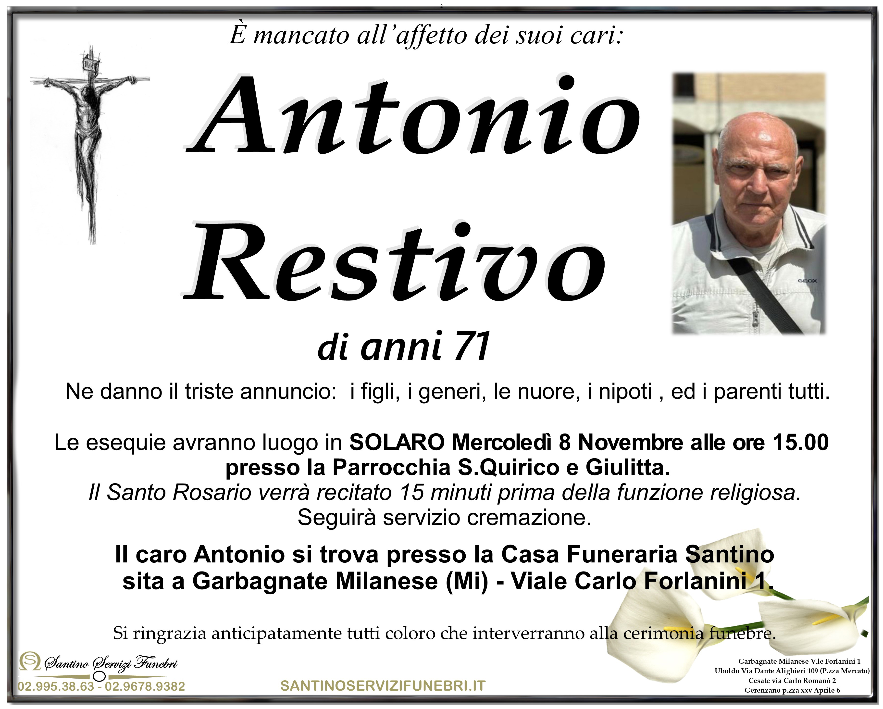 ANTONIO RESTIVO