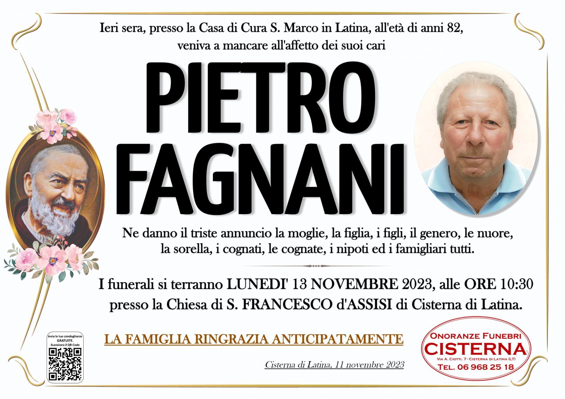 PIETRO FAGNANI