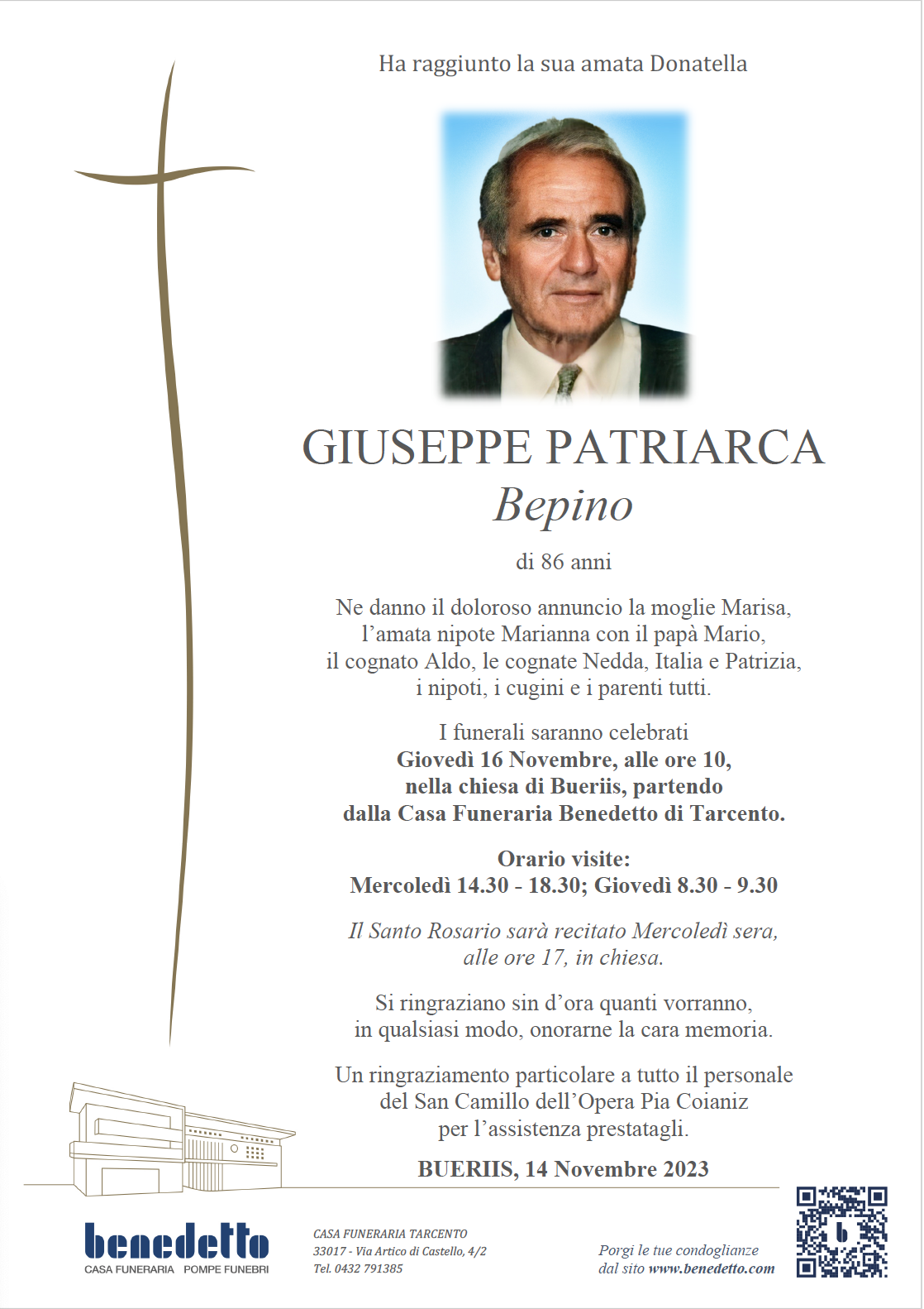 GIUSEPPE PATRIARCA