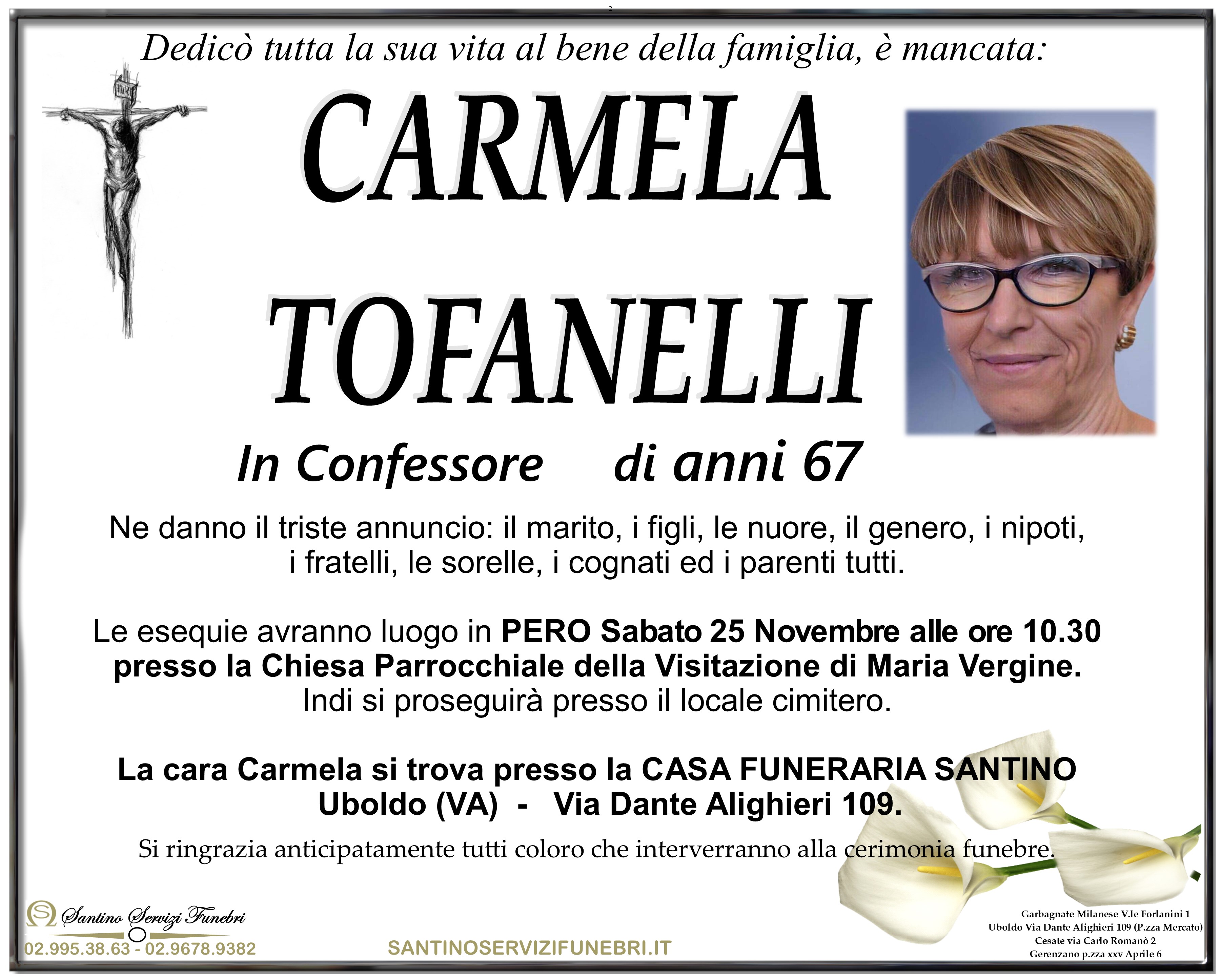 CARMELA TOFANELLI
