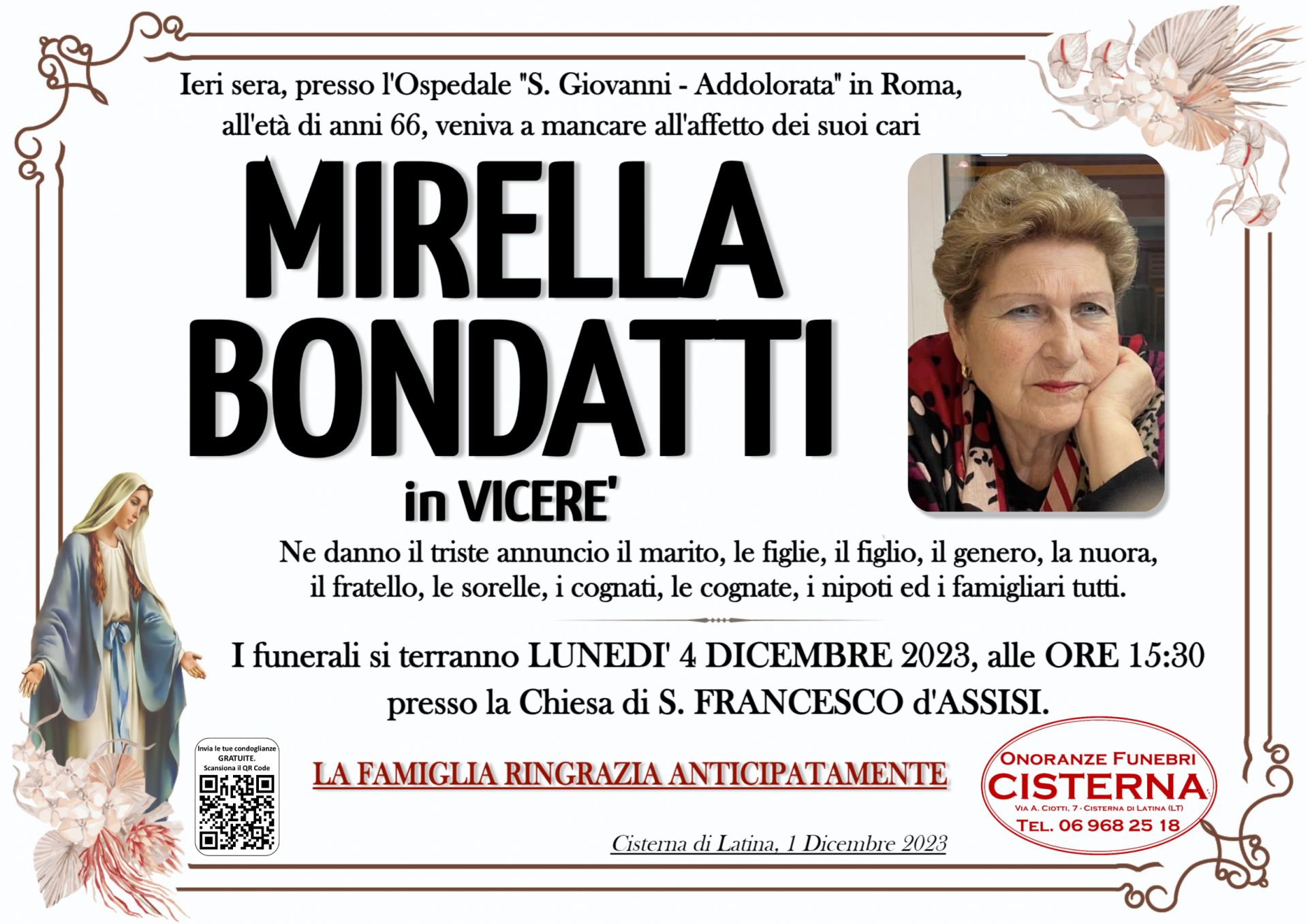 MIRELLA BONDATTI