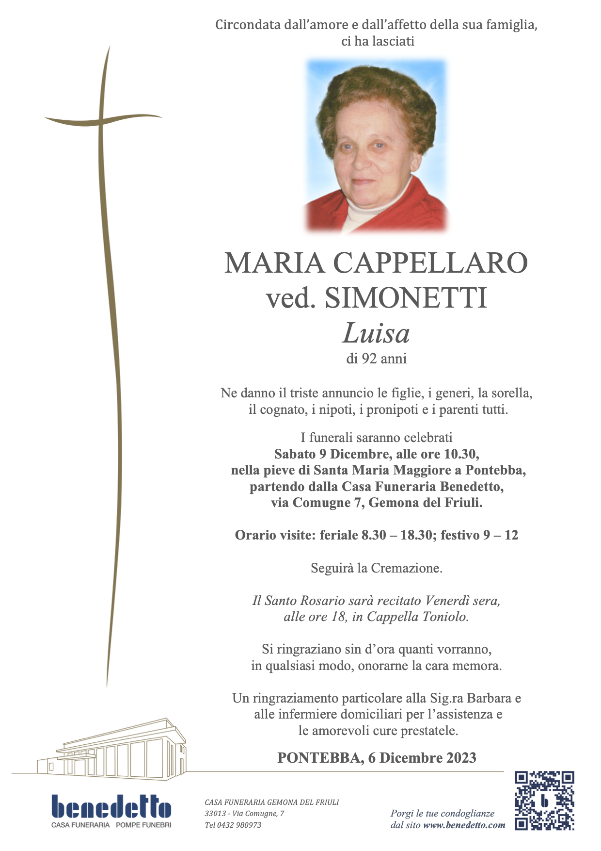 MARIA CAPPELLARO