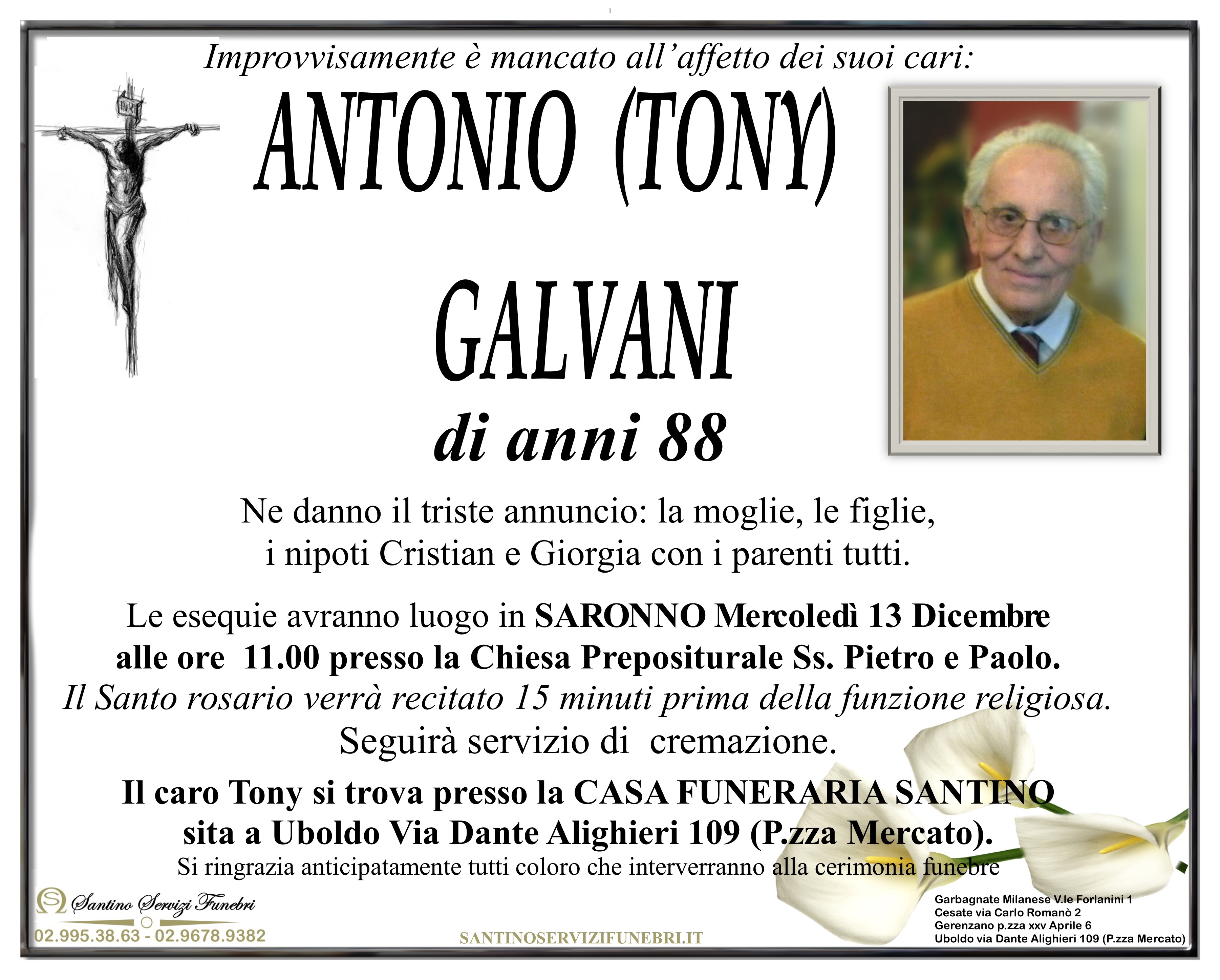 ANTONIO GALVANI