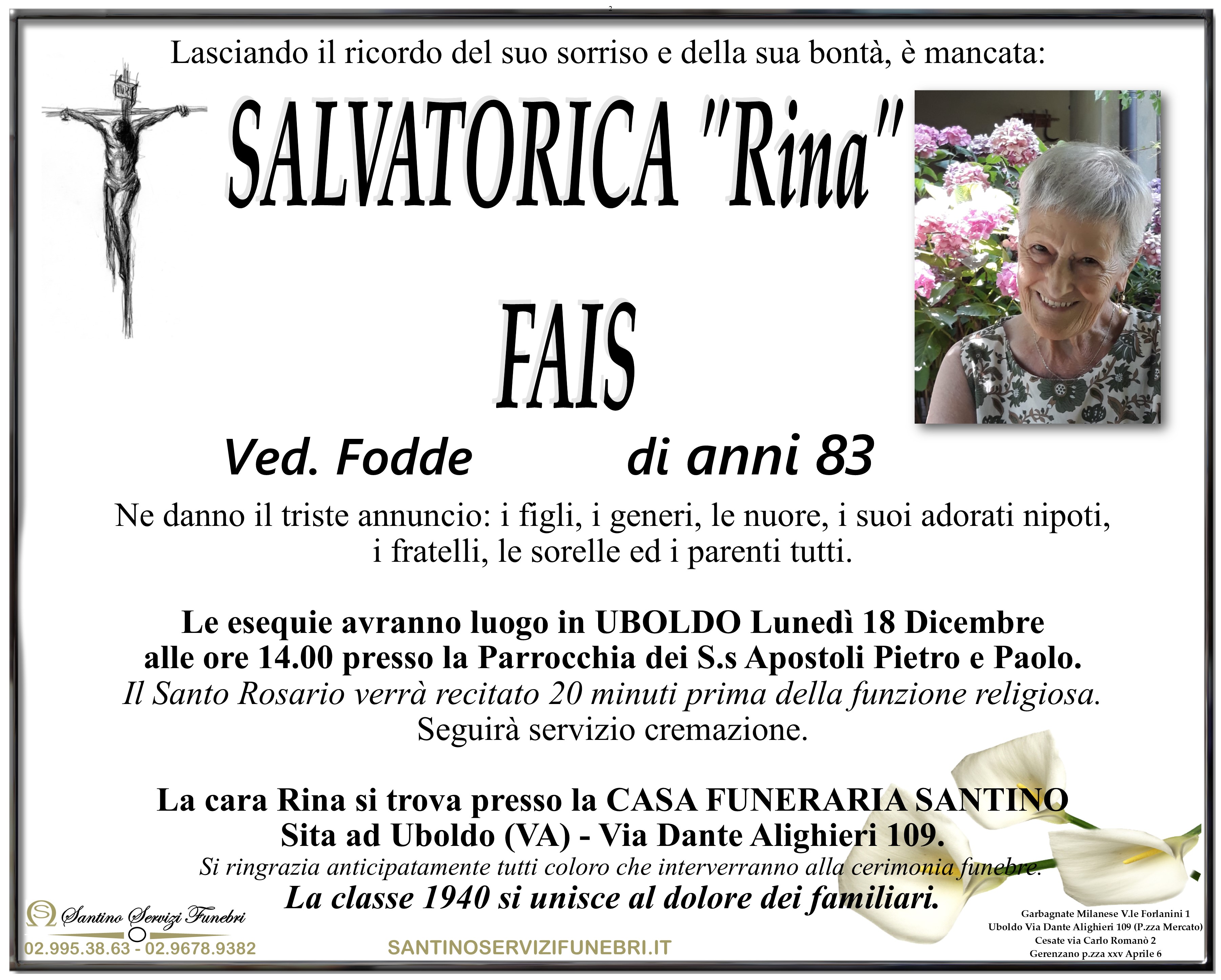 SALVATORICA "Rina" FAIS