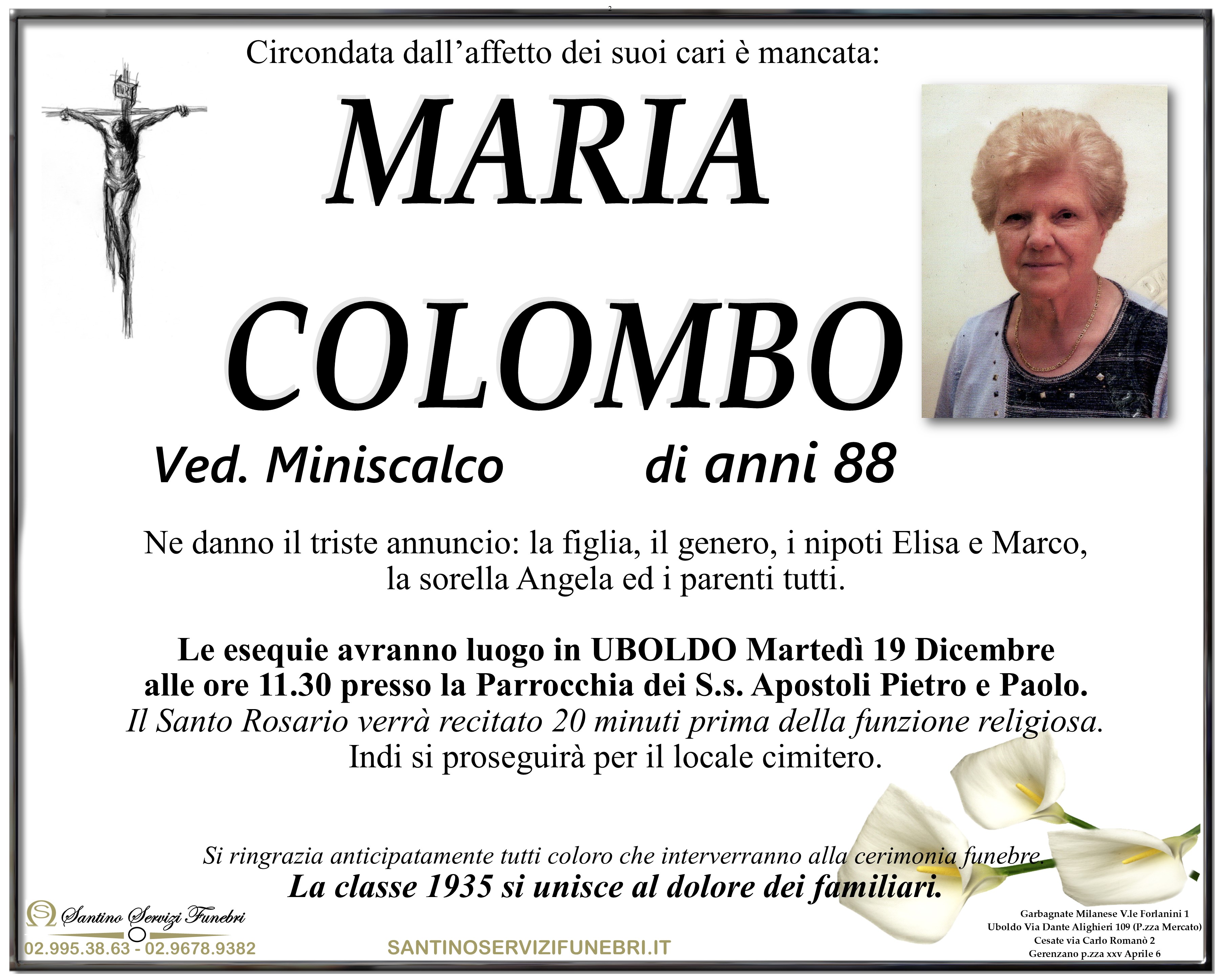 MARIA COLOMBO