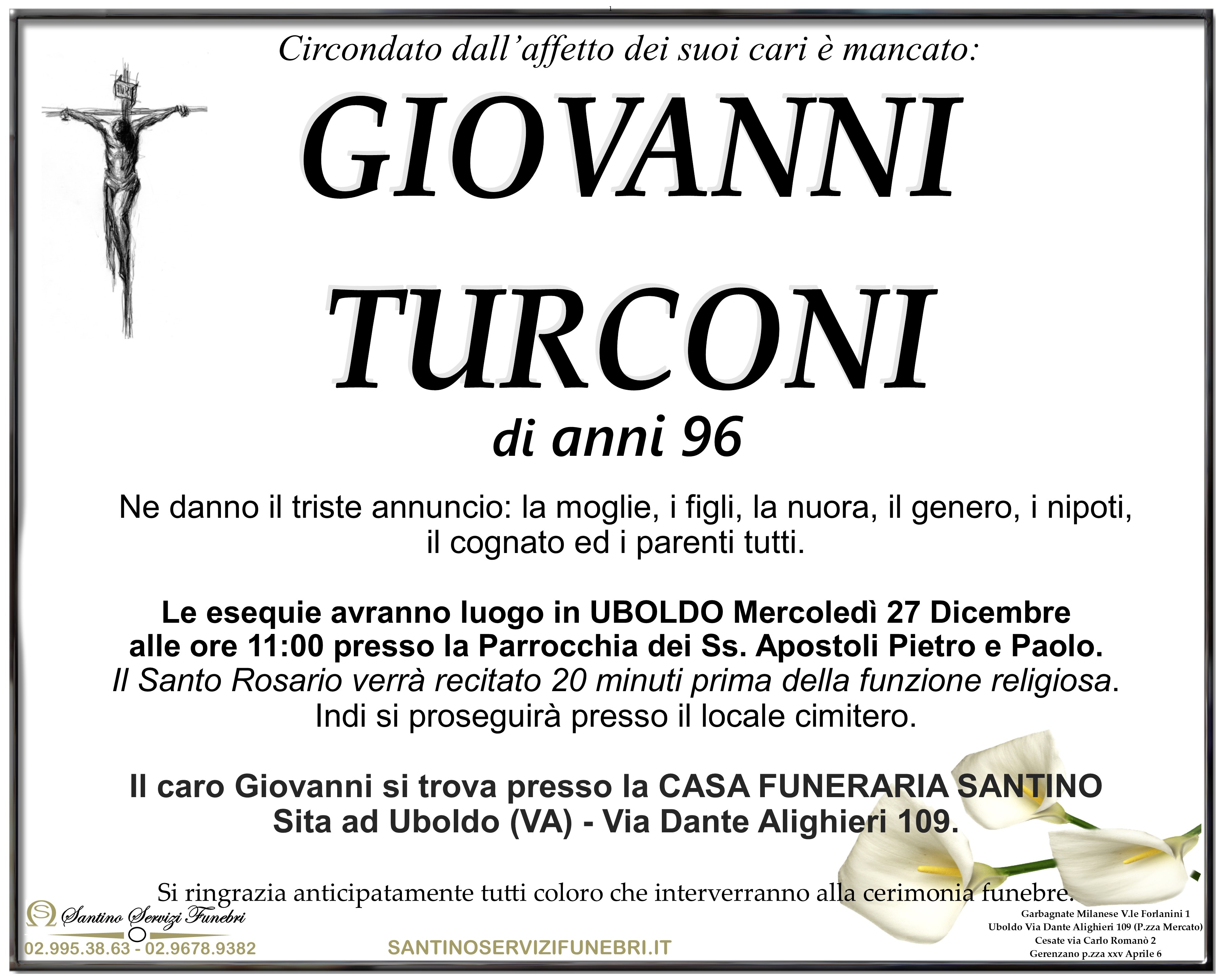 GIOVANNI TURCONI