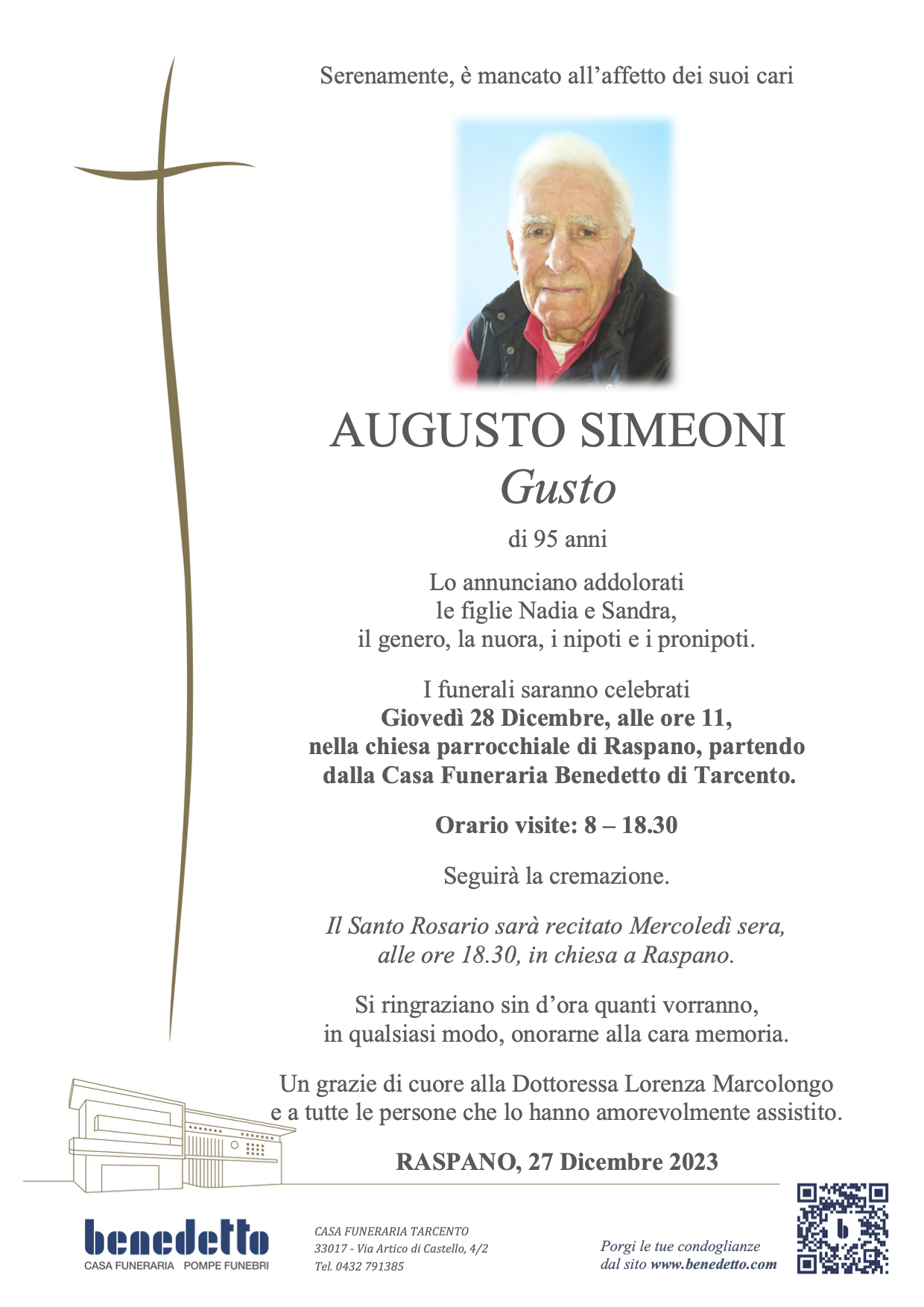 AUGUSTO SIMEONI