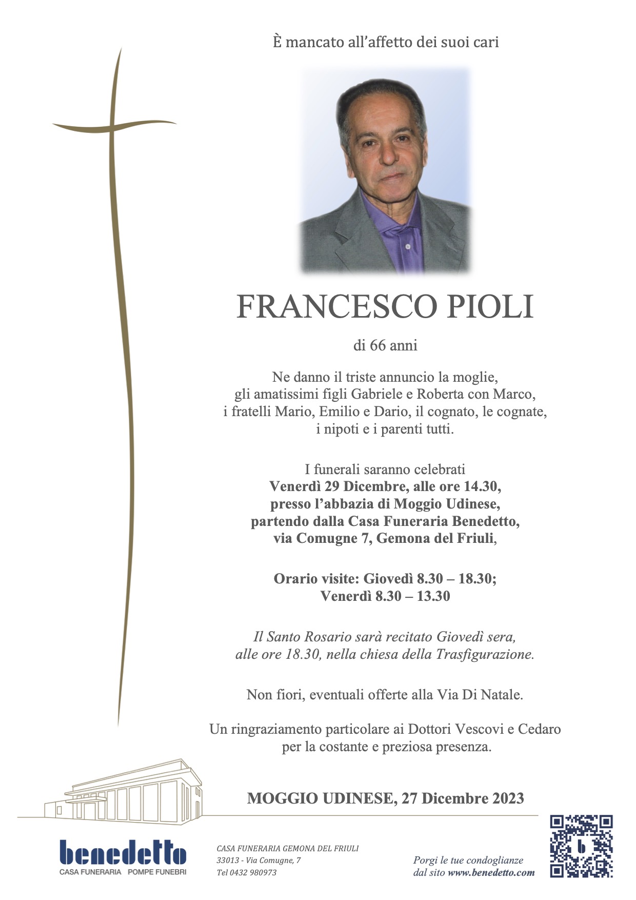 FRANCESCO PIOLI