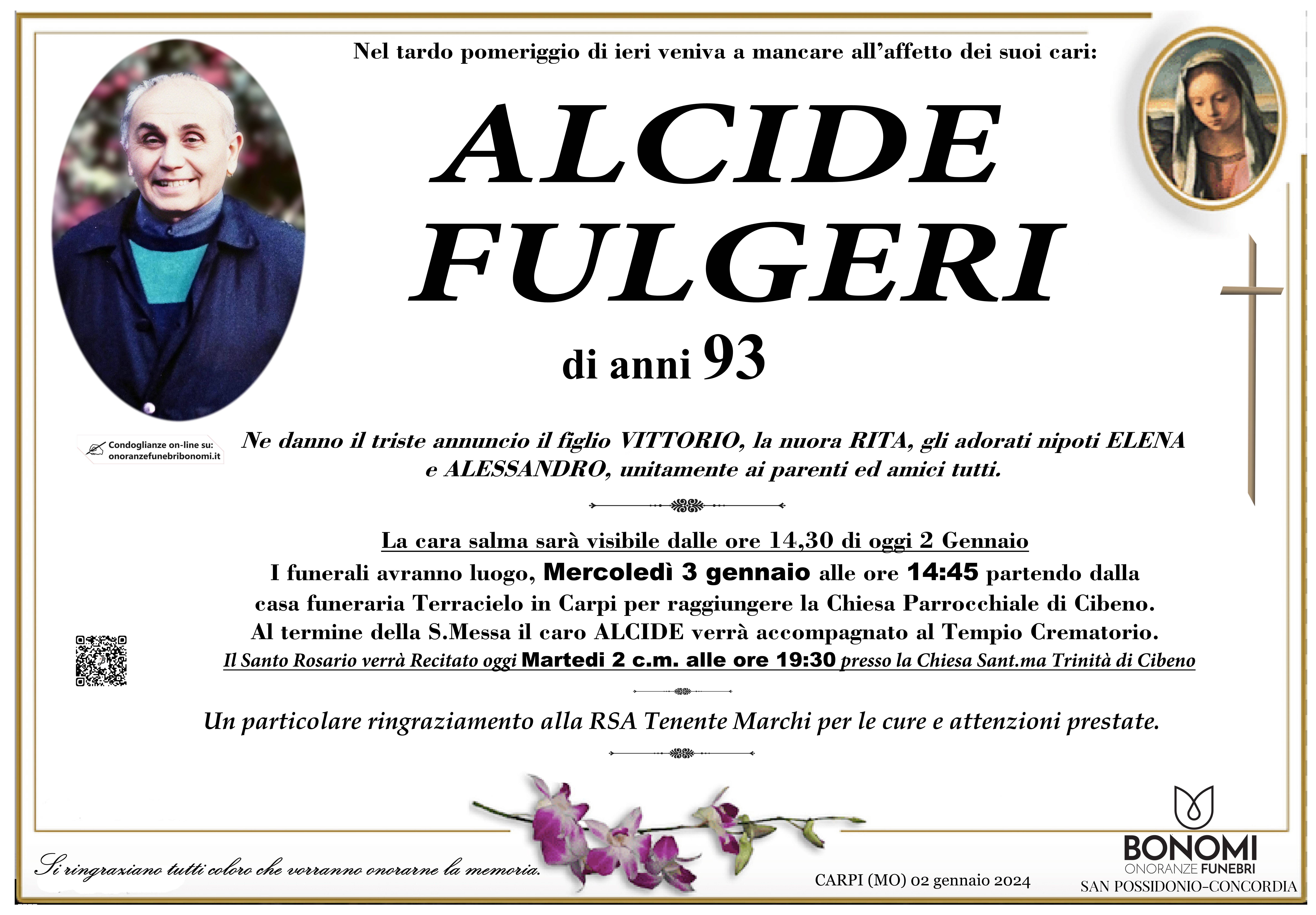 Alcide Fulgeri