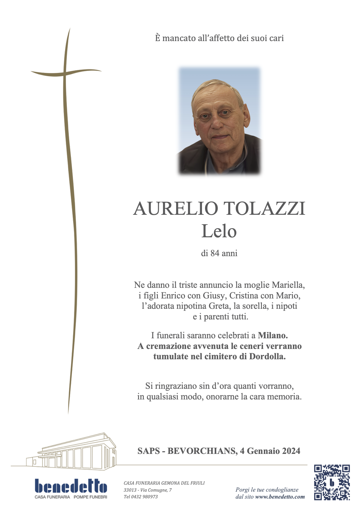 AURELIO TOLAZZI