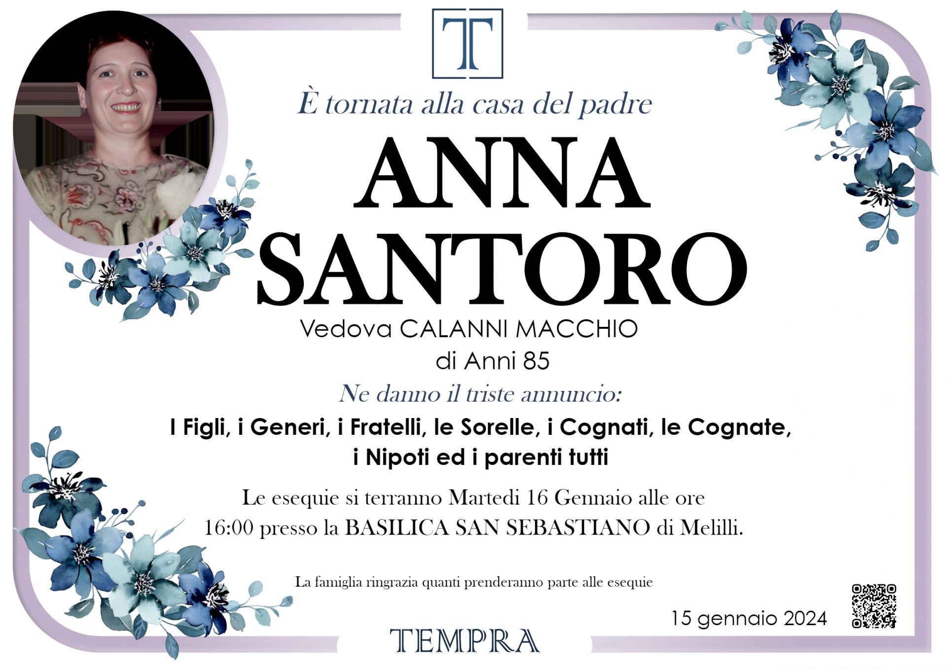 ANNA SANTORO