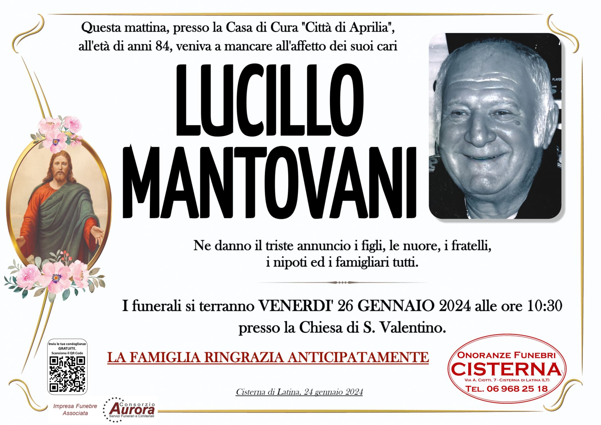 LUCILLO MANTOVANI