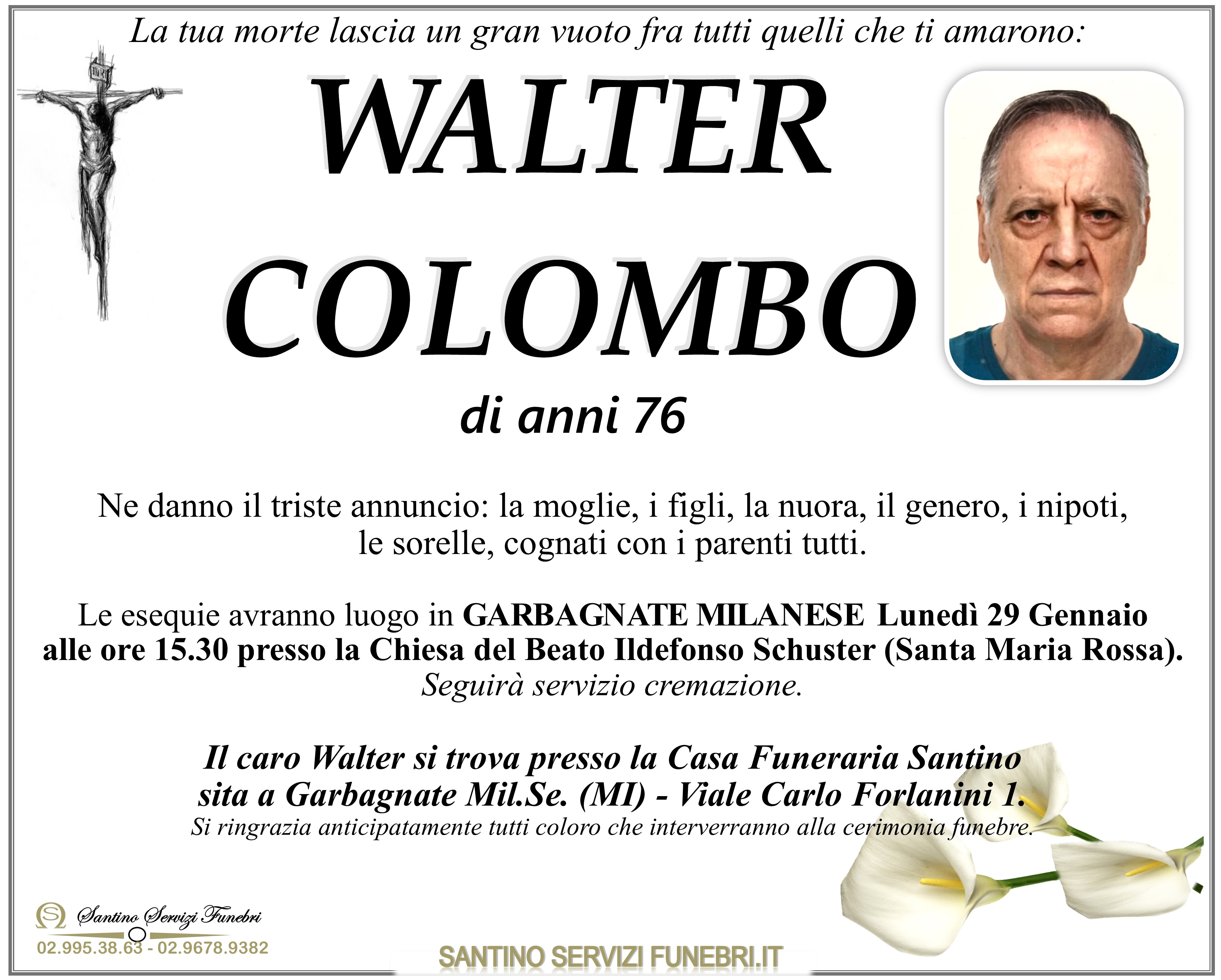 COLOMBO WALTER