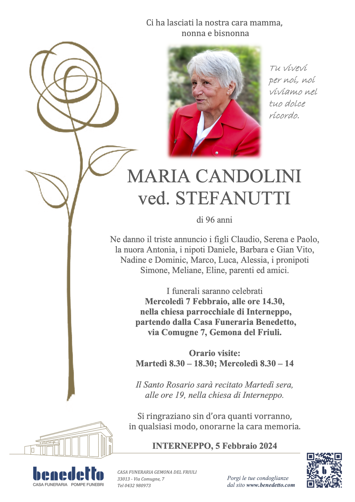 MARIA CANDOLINI