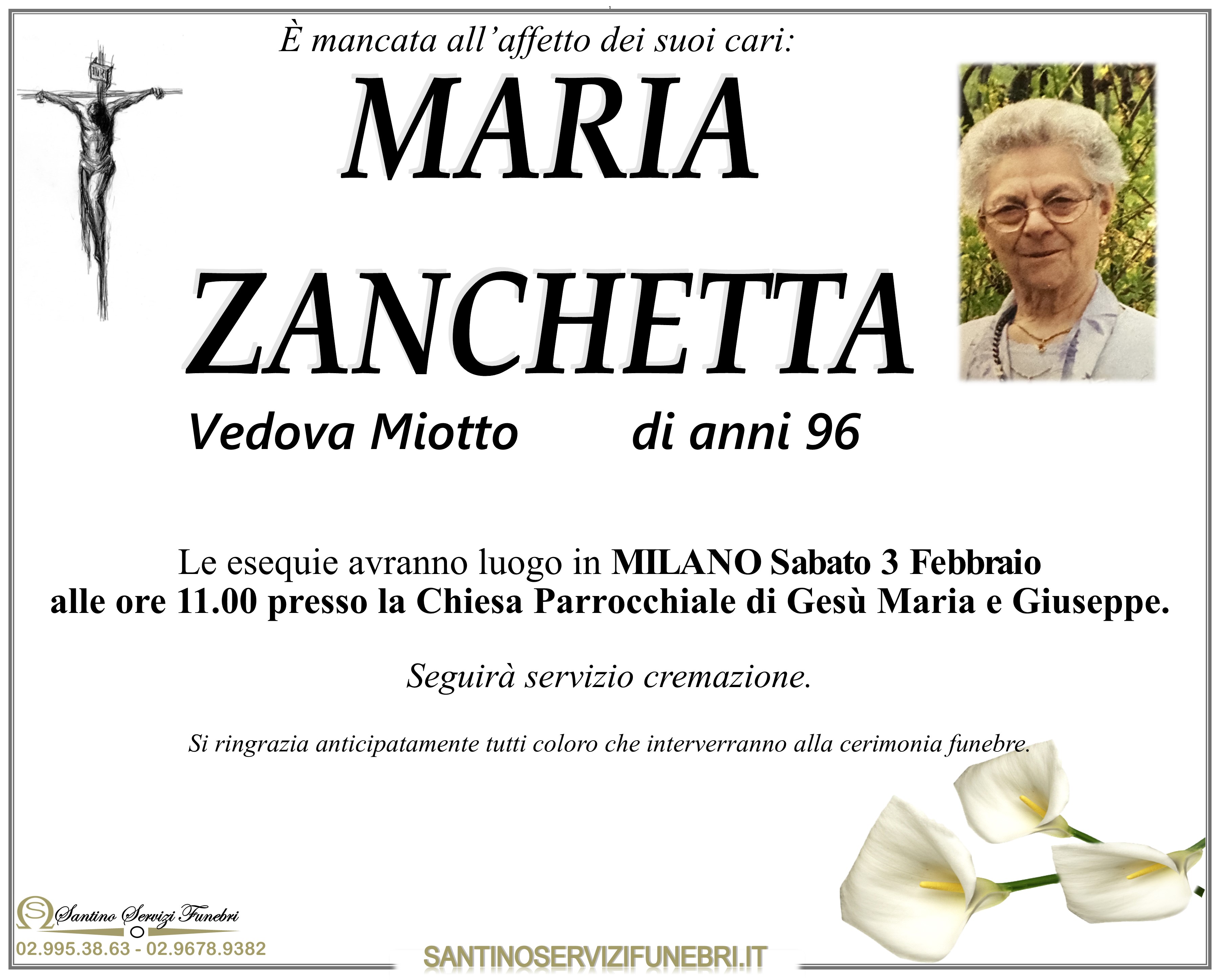 MARIA ZANCHETTA