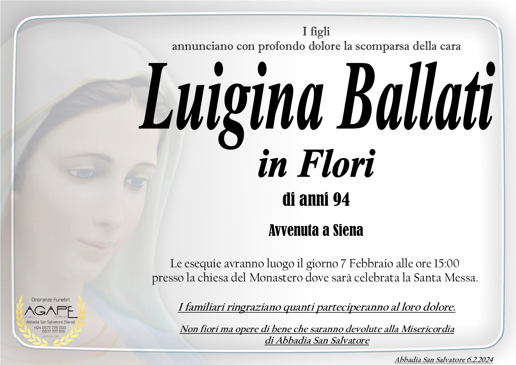 LUIGINA BALLATI