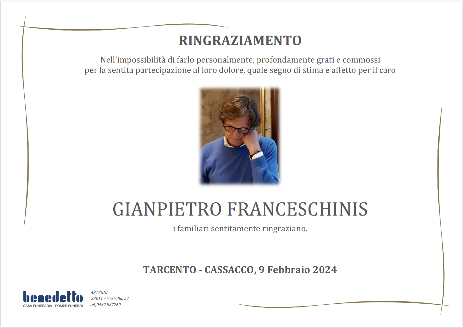 GIANPIETRO FRANCESCHINIS