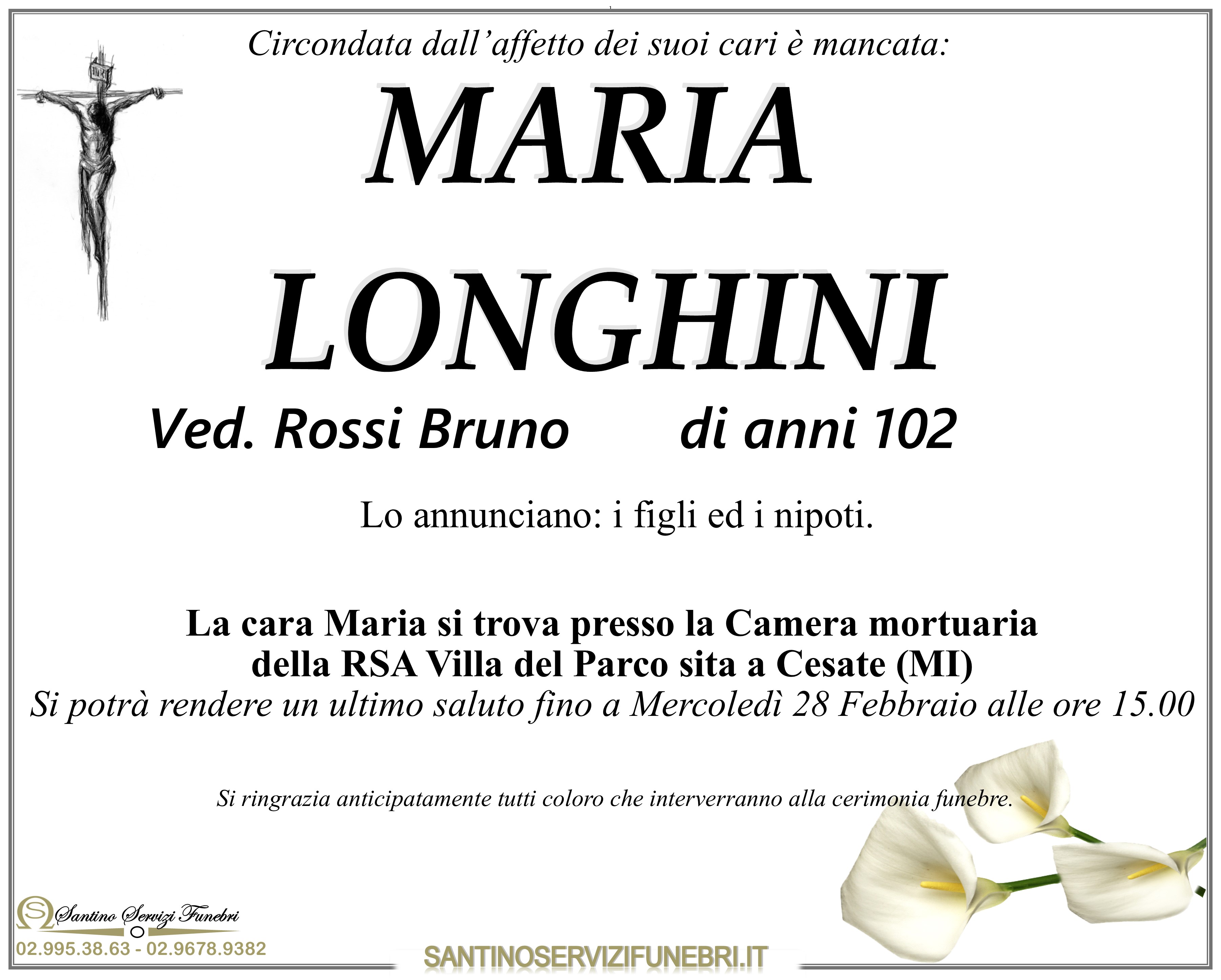 MARIA LONGHINI
