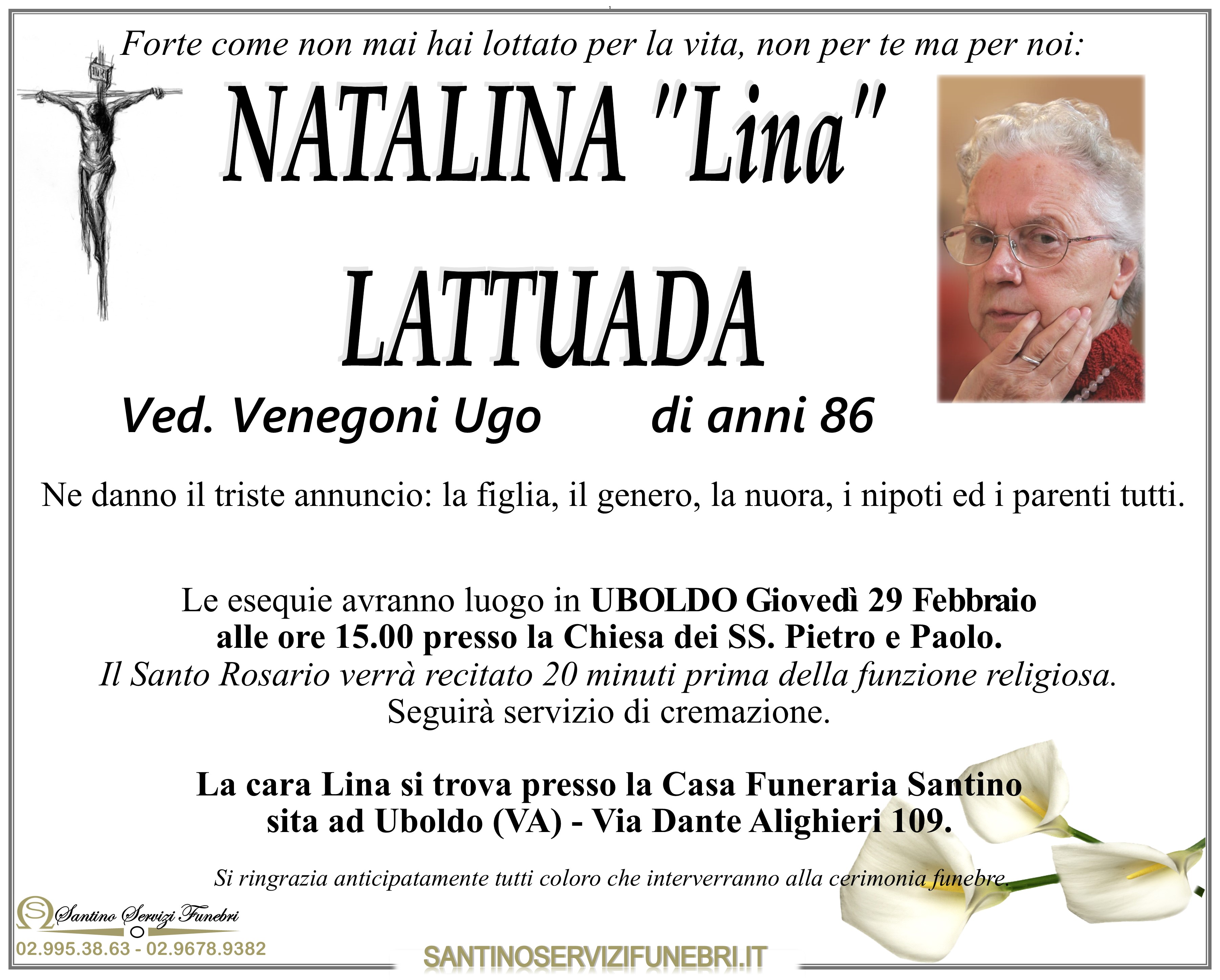 NATALINA "Lina" LATTUADA