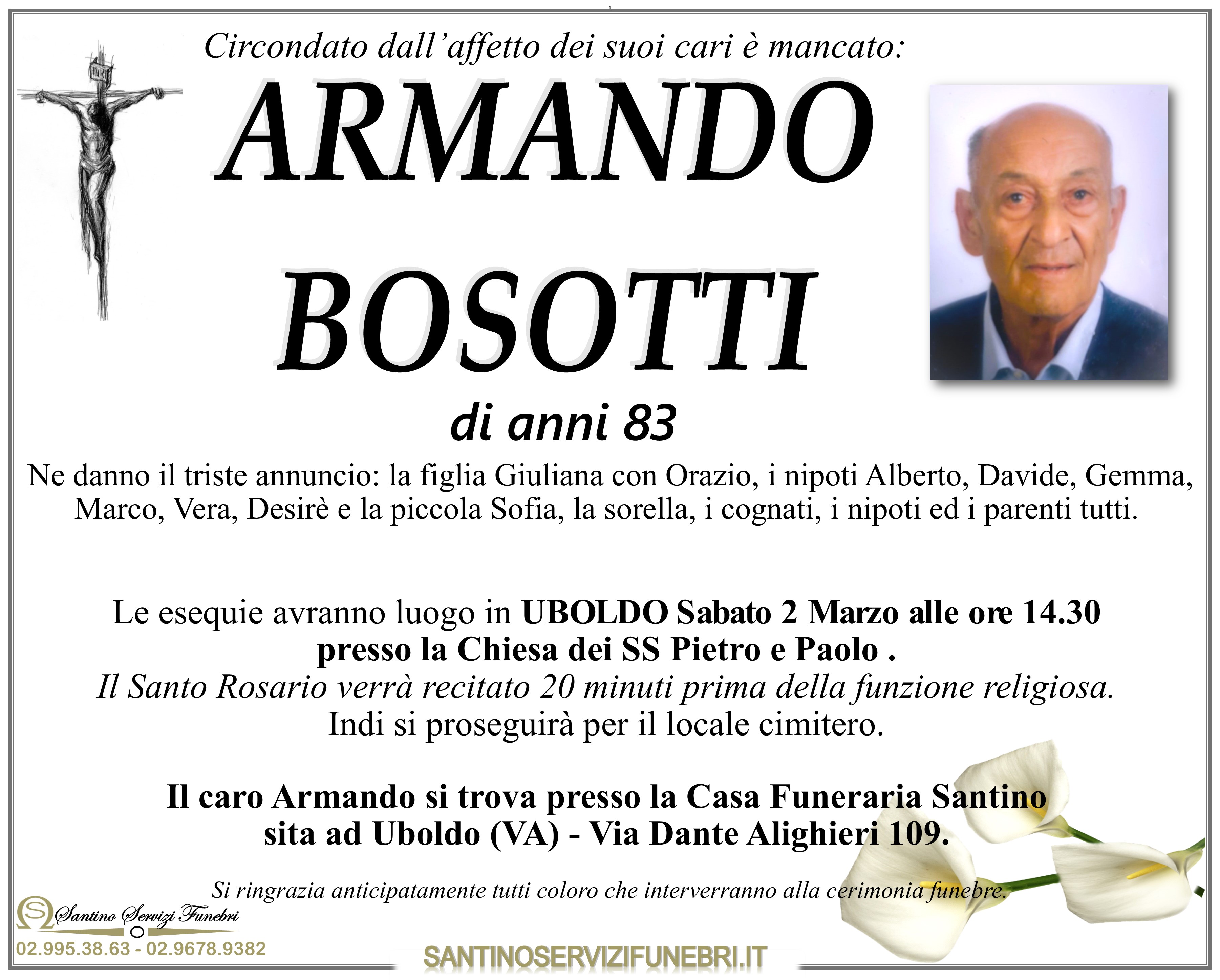 ARMANDO BOSOTTI