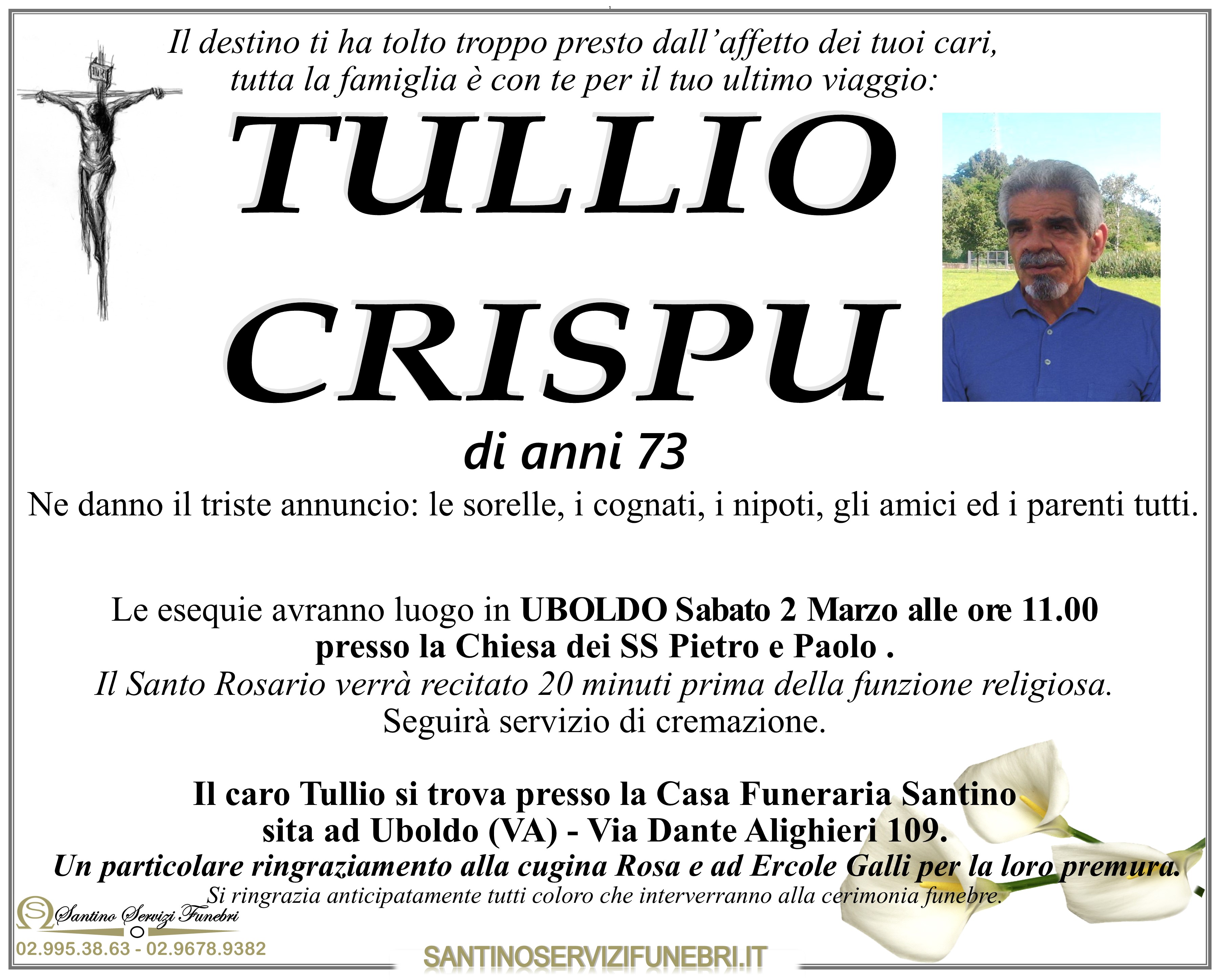 TULLIO CRISPU