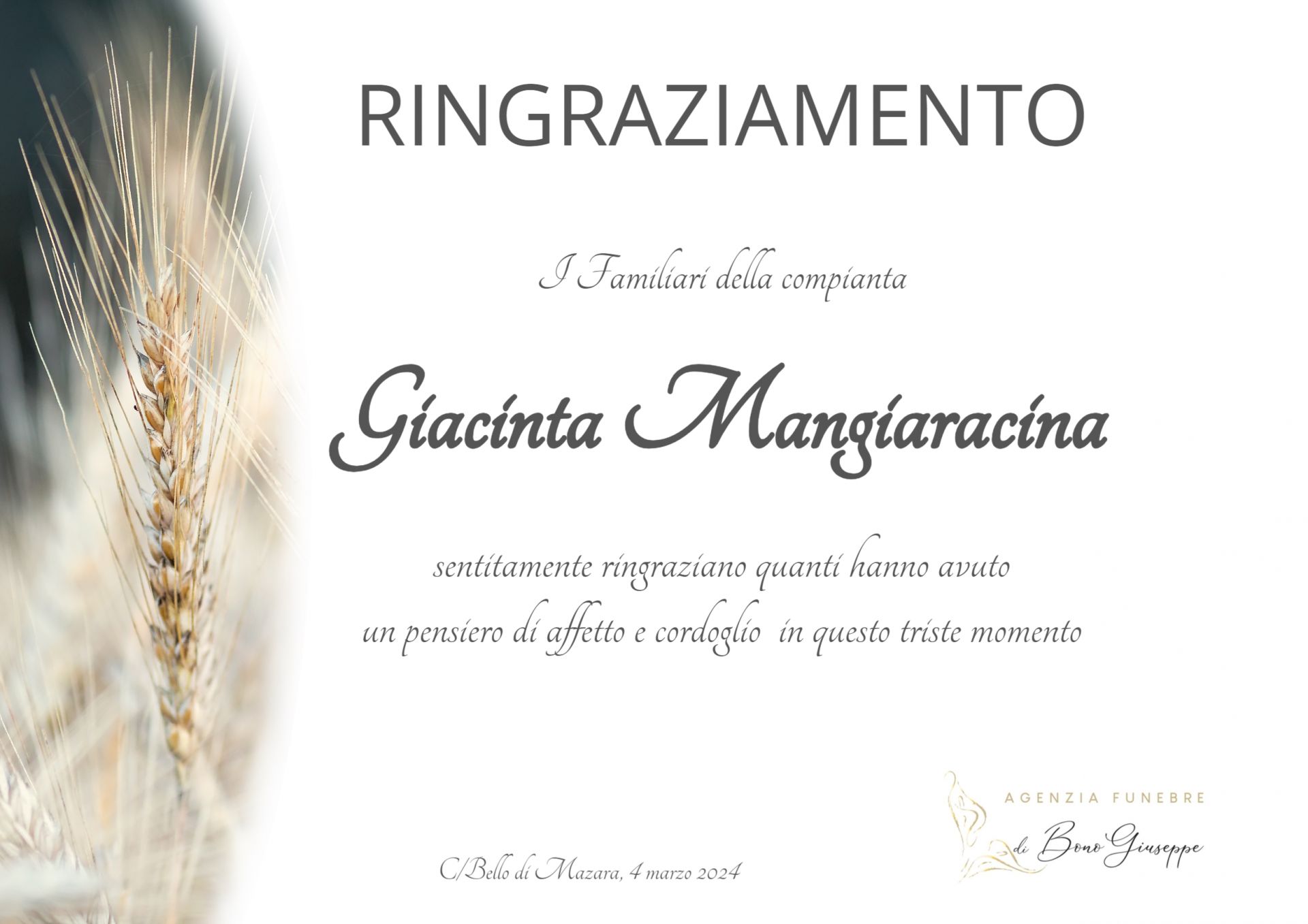 Giacinta Mangiaracina