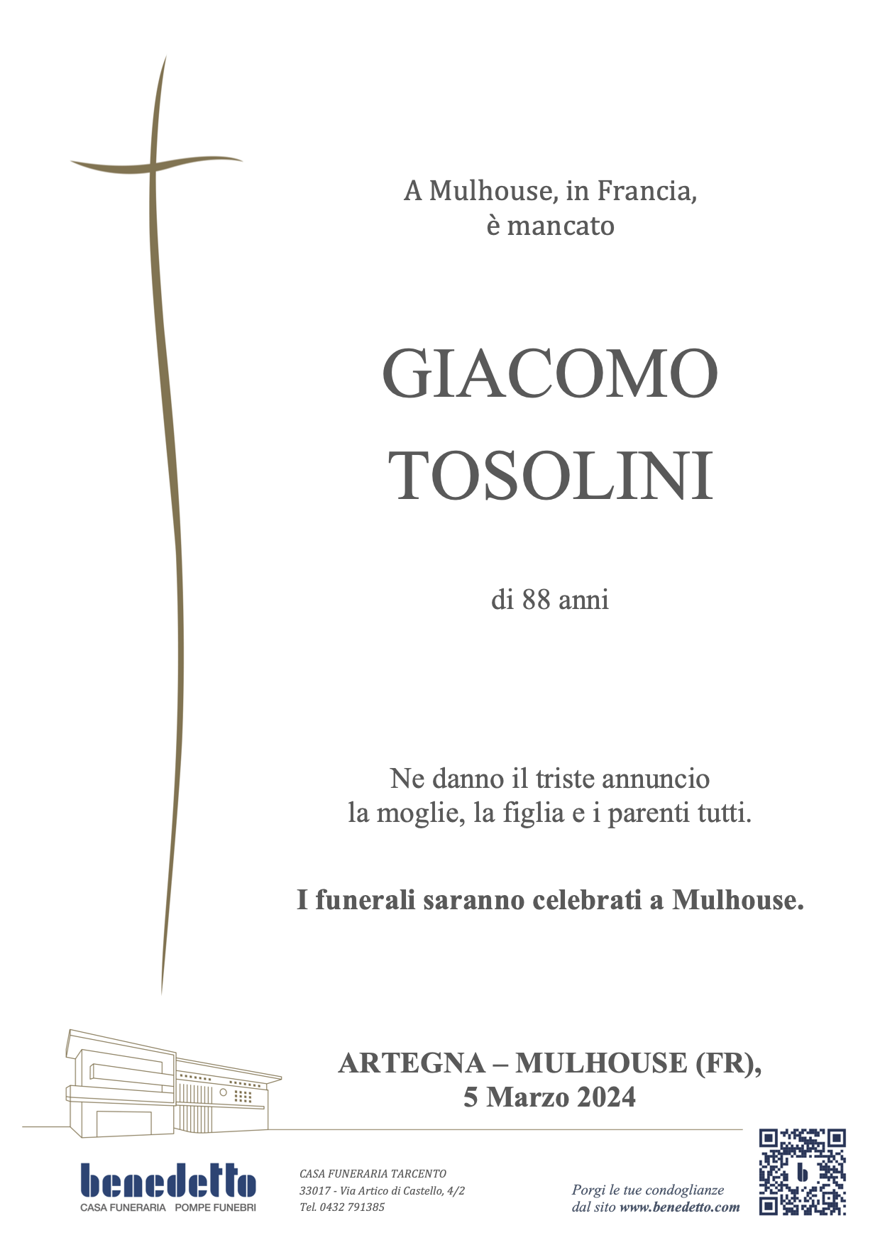 GIACOMO TOSOLINI