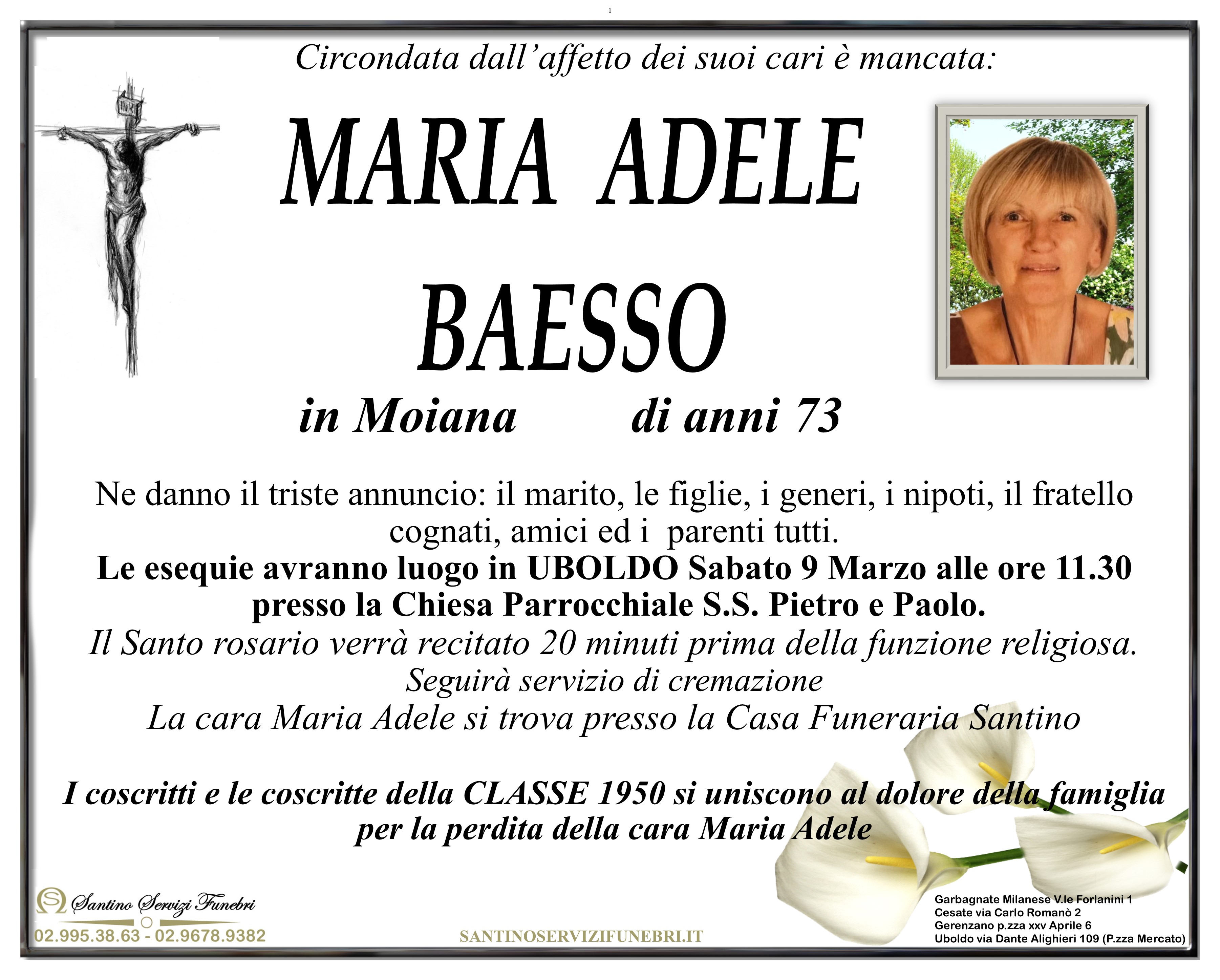 MARIA ADELE BAESSO
