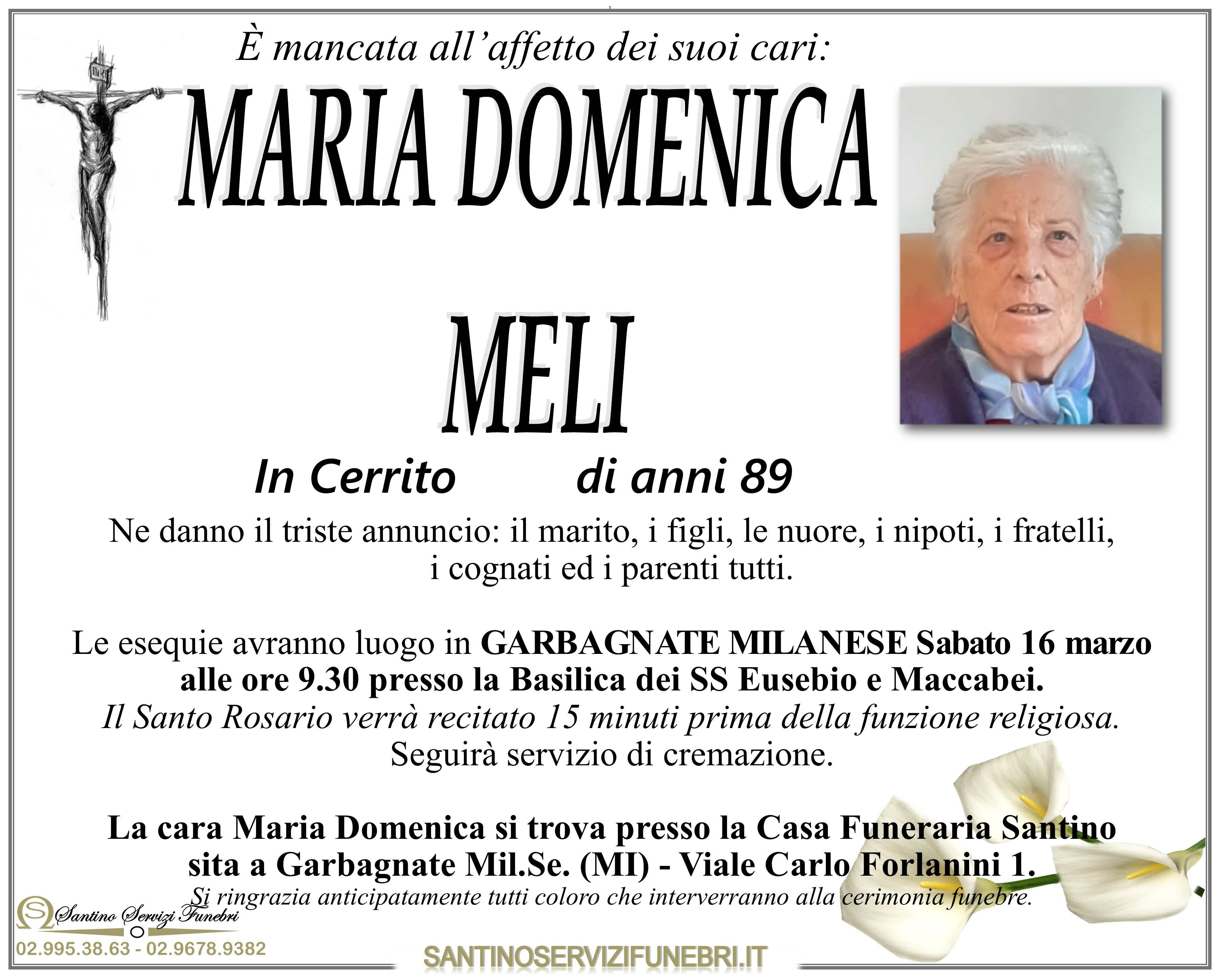 MARIA DOMENICA MELI