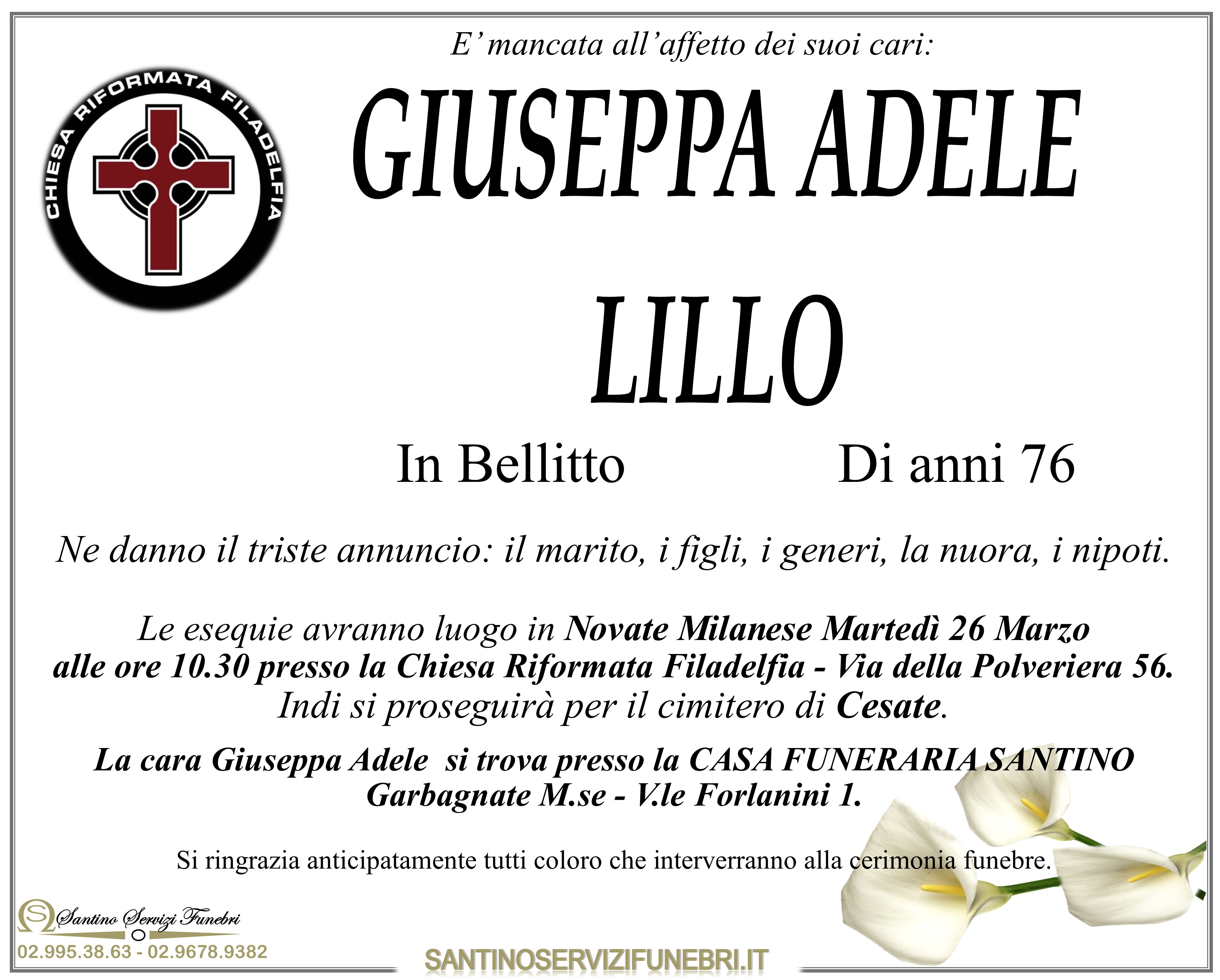GIUSEPPA ADELE LILLO