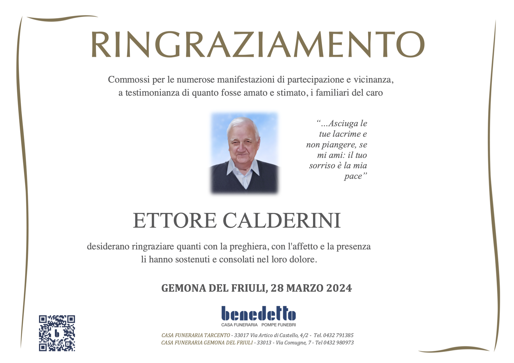ETTORE CALDERINI