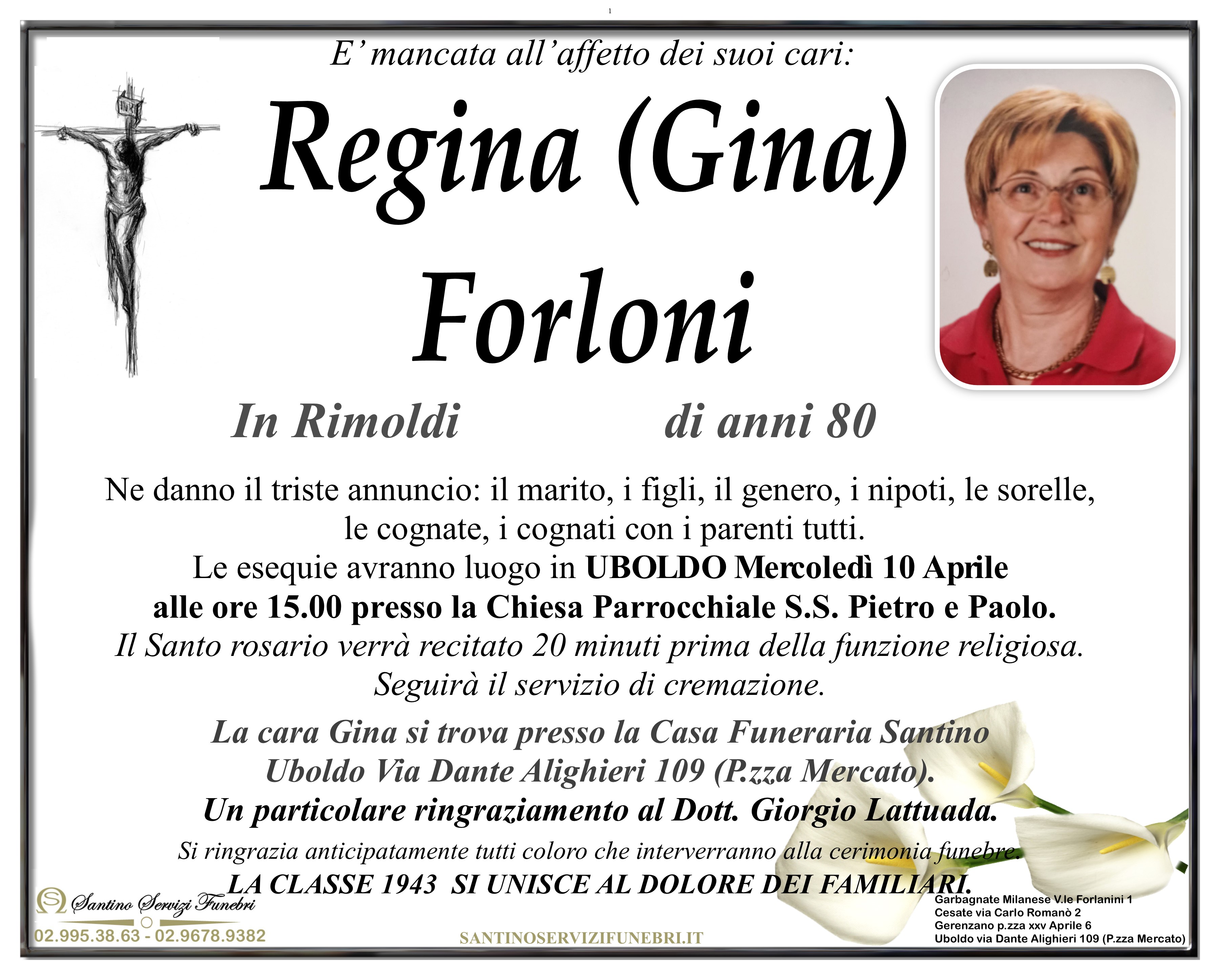 REGINA FORLONI