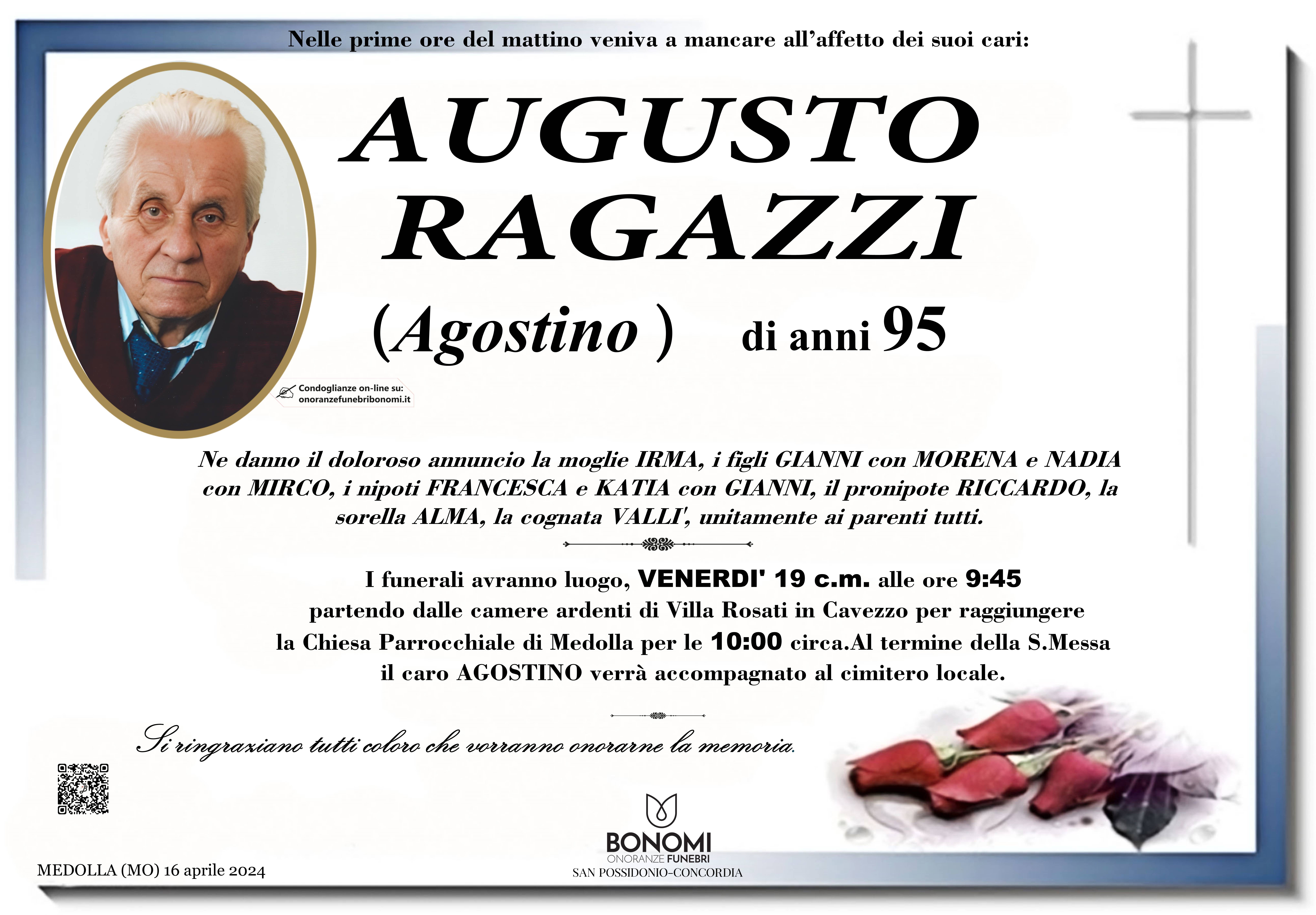 AUGUSTO RAGAZZI