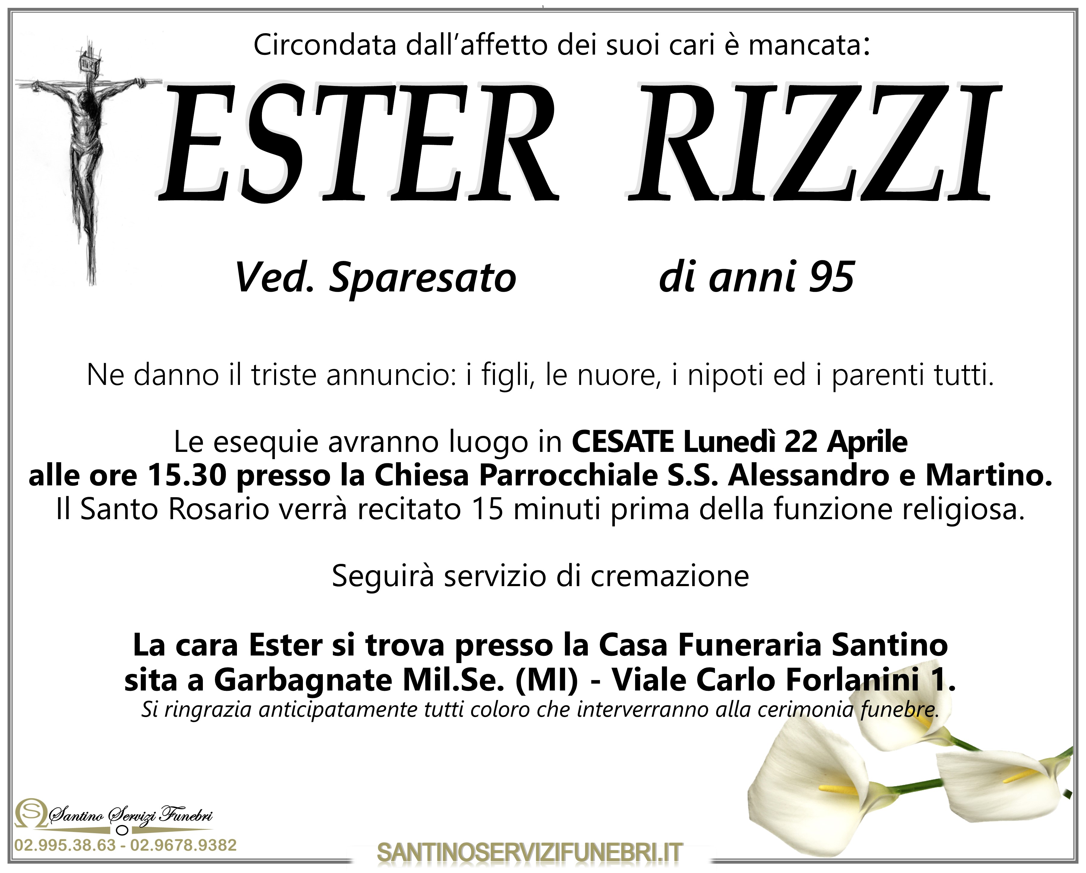 ESTER PRIMA RIZZI