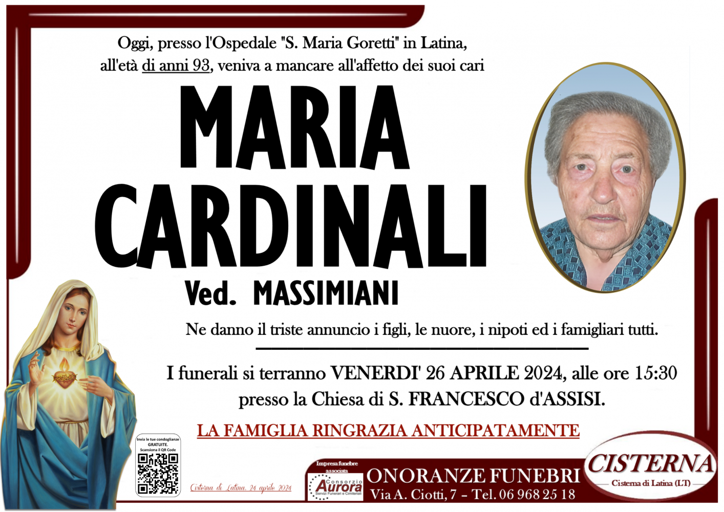 MARIA CARDINALI