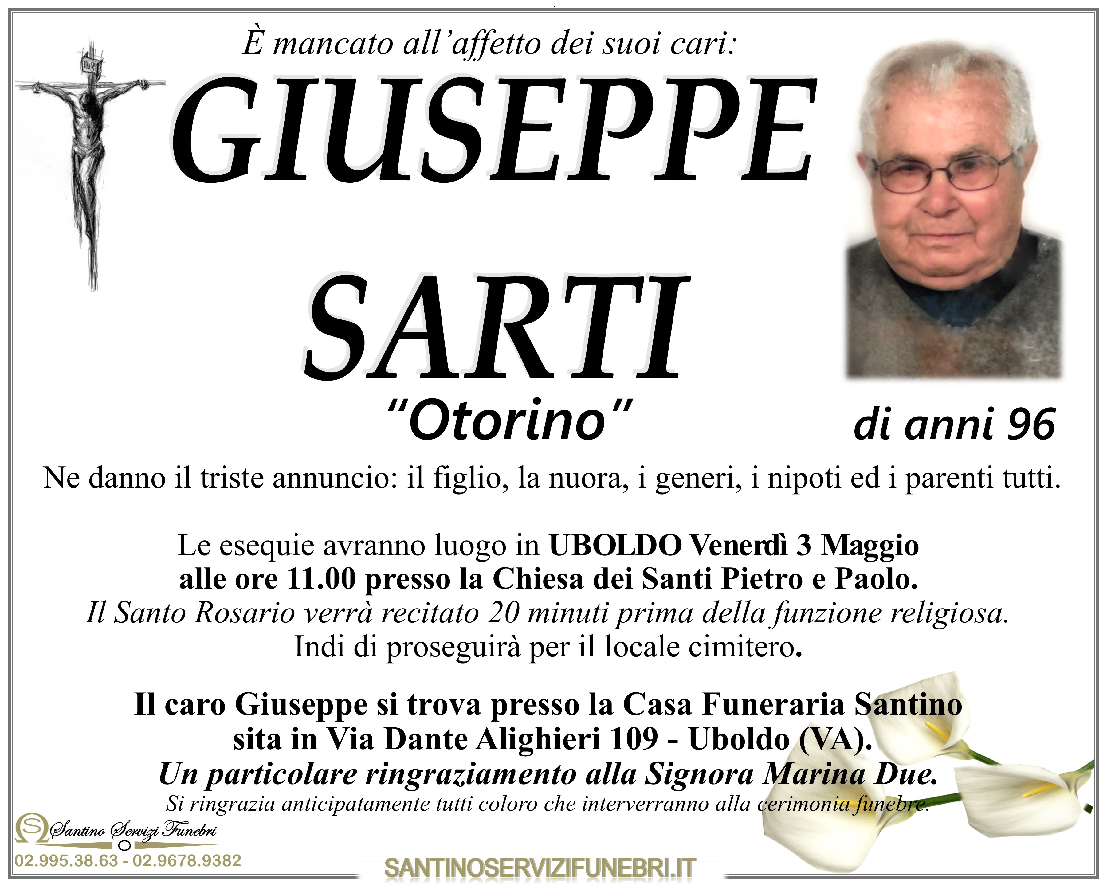 GIUSEPPE SARTI