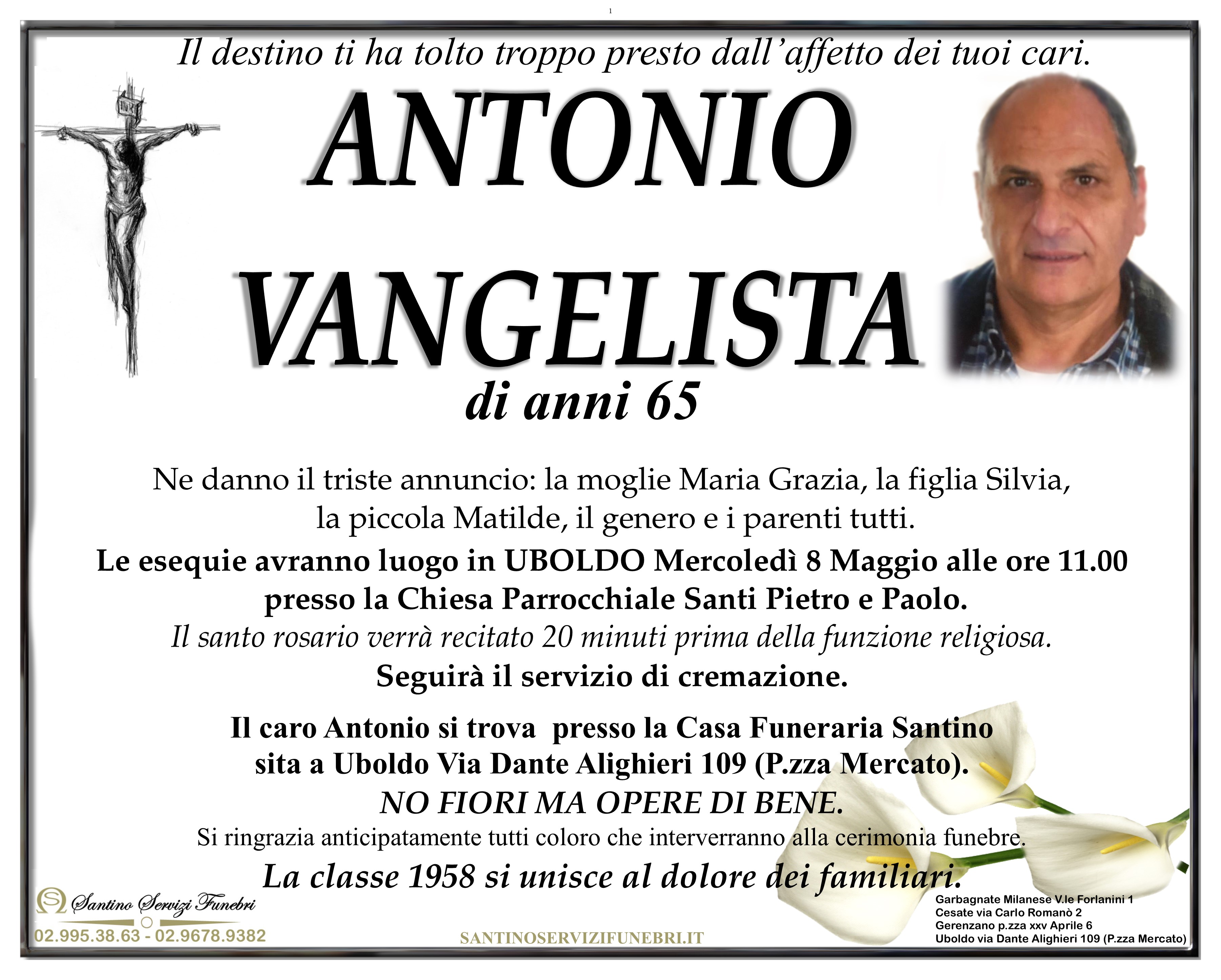 ANTONIO VANGELISTA